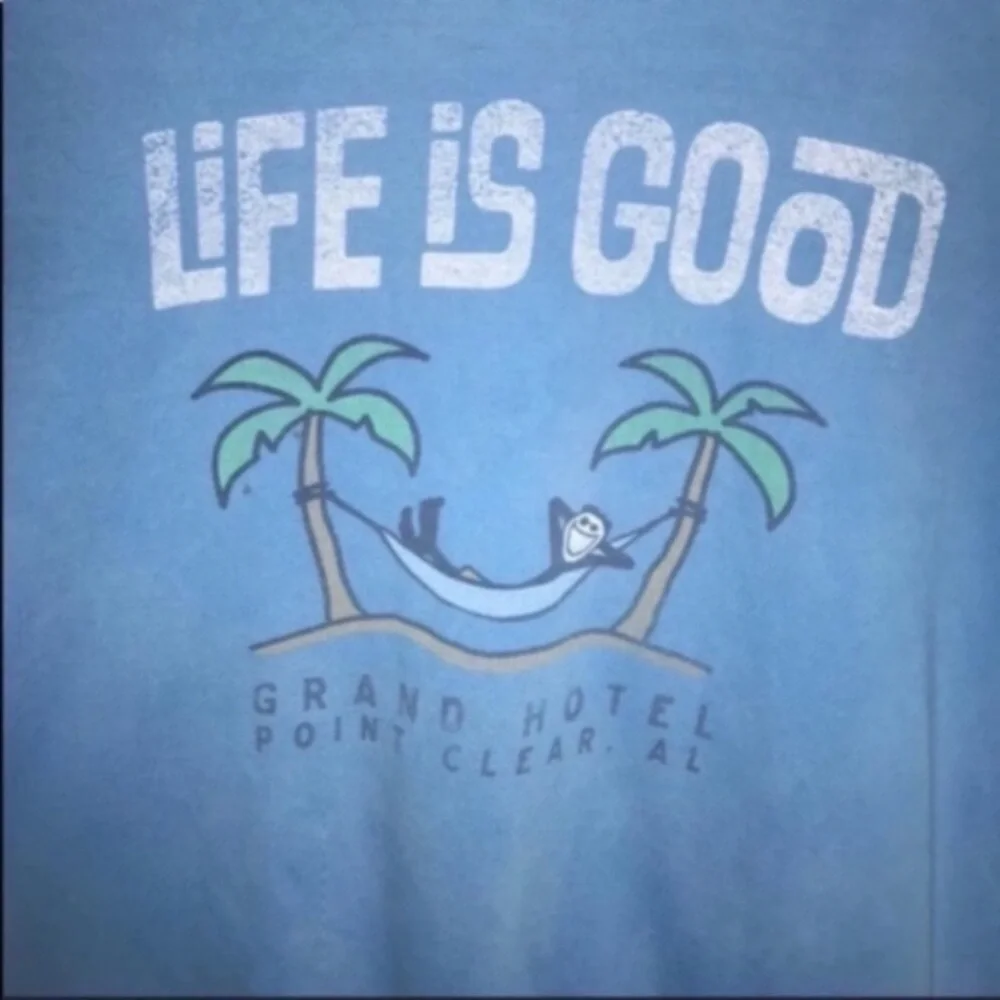 Life Is Good Grand Hotel Tee - Picture 2 of 4